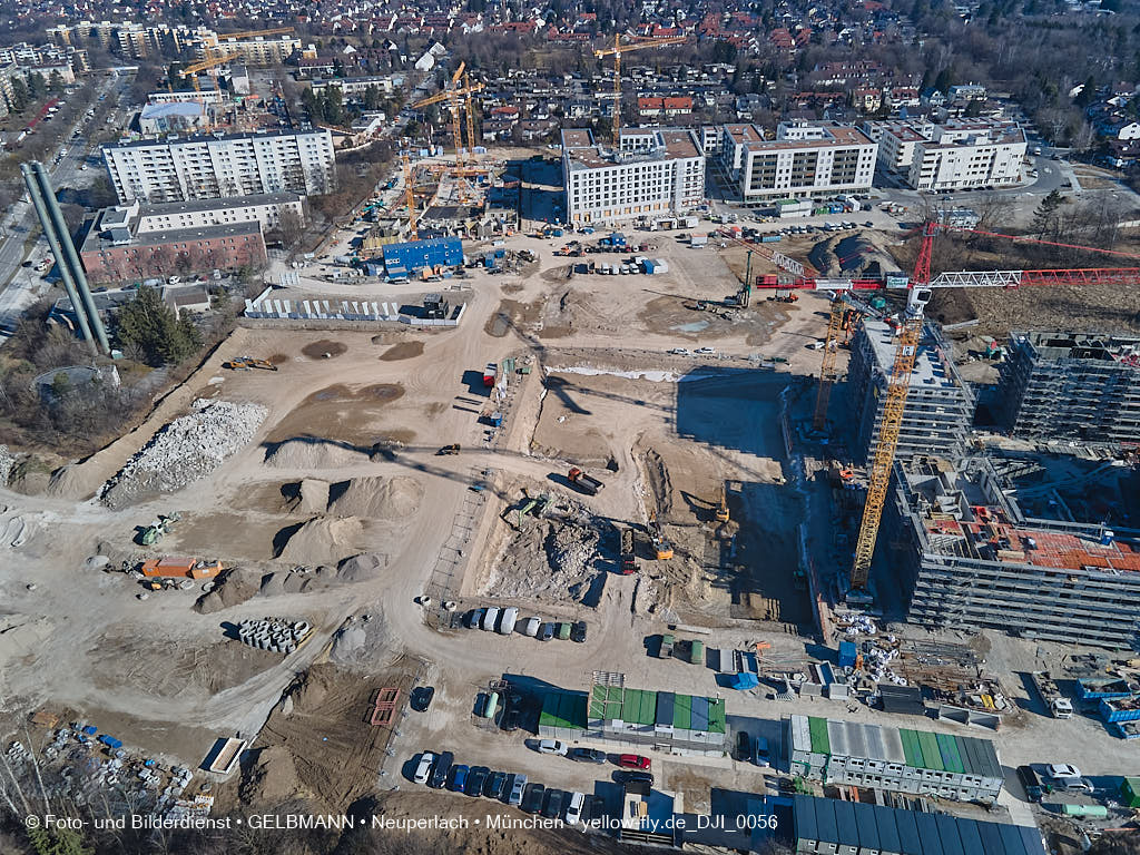 09.03.2022 - Baustelle PANDIONVERDE in Neuperlach 